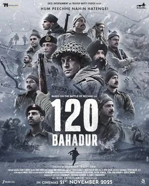 120 Bahadur 2025 Hindi HDTC | Hindi Dubbed Movie